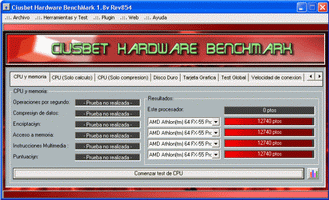 Ciusbet Hardware Benchmark